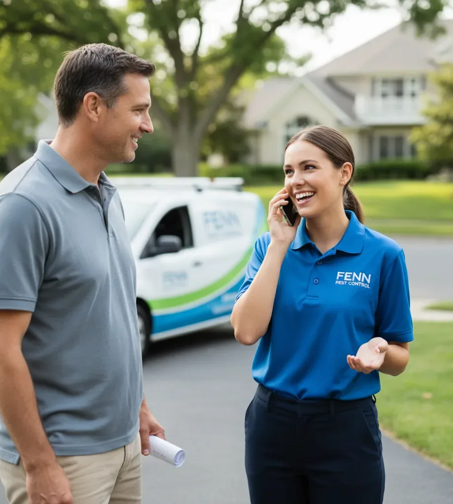 Fenn Pest Control customer support in Calhoun